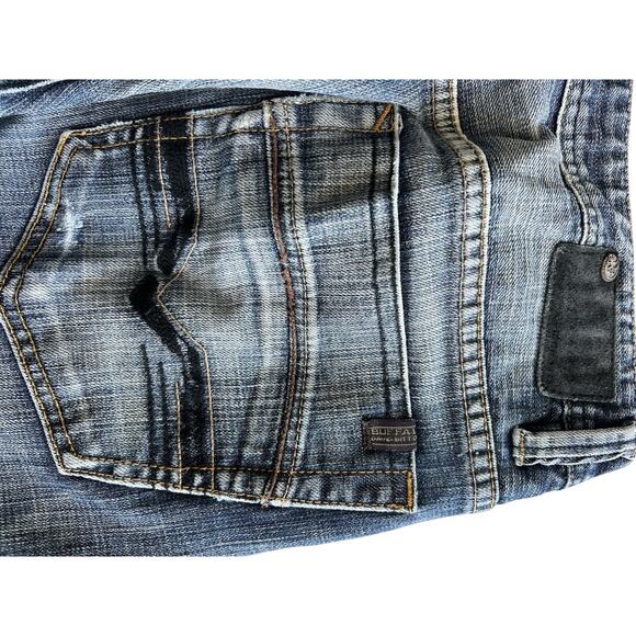 Buffalo by David Bitton Men's Blue Straight Denim Jeans Pants Size 32 - Picture 9 of 10